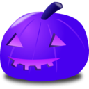 download Halloween Icon clipart image with 225 hue color