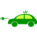 download Eco Car clipart image with 0 hue color