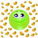 download Lover Boy Smiley Emoticon clipart image with 45 hue color