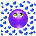 download Lover Boy Smiley Emoticon clipart image with 225 hue color
