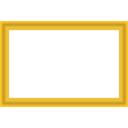 download Gold Frame clipart image with 0 hue color