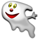 download Halloween Ghost 2 clipart image with 0 hue color