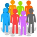 download Population clipart image with 0 hue color