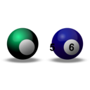 download Snooker Balls clipart image with 135 hue color