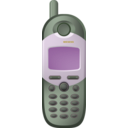 download Cell Phone clipart image with 225 hue color