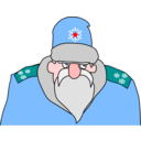 Colonel Frost Russian Military Santa Claus