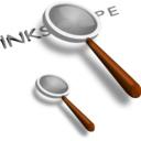 download Magnifying Glass clipart image with 0 hue color