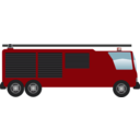 Camion De Pompiers Avec Echelle
