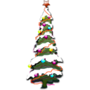 download Christmas 002 clipart image with 315 hue color