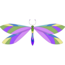 download Dragonfly clipart image with 225 hue color