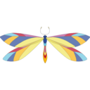 download Dragonfly clipart image with 0 hue color