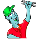 download Mechanic clipart image with 135 hue color