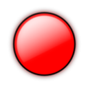 download Red Circle clipart image with 0 hue color