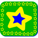 download Brazil Star clipart image with 0 hue color