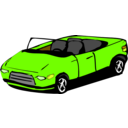 download Cabriolet clipart image with 45 hue color