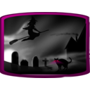 download Dark Spooky Landscape Ii clipart image with 315 hue color