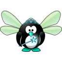 download Fairy Penguin clipart image with 135 hue color