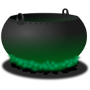 download Cauldron clipart image with 135 hue color