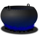 download Cauldron clipart image with 225 hue color