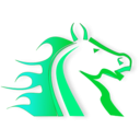 download Fire Horse clipart image with 135 hue color