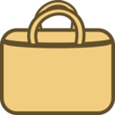 Simple Shopping Bag Logo Icon