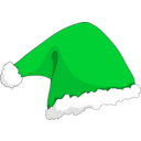 download Santa Hat clipart image with 135 hue color