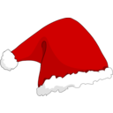 download Santa Hat clipart image with 0 hue color