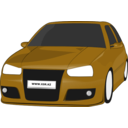download Vw Golf3 Tuned clipart image with 45 hue color
