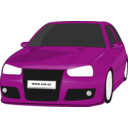 download Vw Golf3 Tuned clipart image with 315 hue color