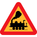Train Roadsign