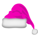 download Santa Claus Hat clipart image with 315 hue color