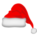 download Santa Claus Hat clipart image with 0 hue color