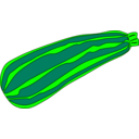 download Zucchini clipart image with 45 hue color