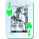 download Guyenne Deck Jack Of Hearts clipart image with 135 hue color