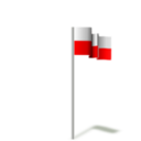 Flag Of Poland Wind