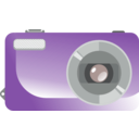 download Digital Camera clipart image with 315 hue color
