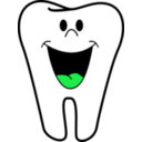 download Happy Tooth clipart image with 135 hue color