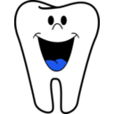 download Happy Tooth clipart image with 225 hue color