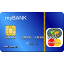 download Credit Card clipart image with 0 hue color