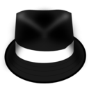 download Hat Trilby clipart image with 135 hue color