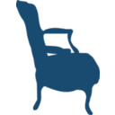 download Low Armchair clipart image with 0 hue color