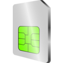 download Sim Card Mobile Phone Remix clipart image with 45 hue color