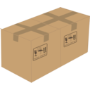 download Two Boxes clipart image with 0 hue color