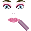 download Makeup clipart image with 0 hue color