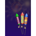 download Fireworks clipart image with 0 hue color