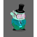download Sneeky Mayor clipart image with 135 hue color