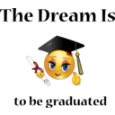Graduation Dream Smiley Emoticon