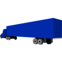 download Truck And Trailer clipart image with 225 hue color