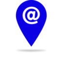 download Blue Email Icon clipart image with 45 hue color