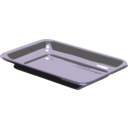 download Silver Tray clipart image with 45 hue color